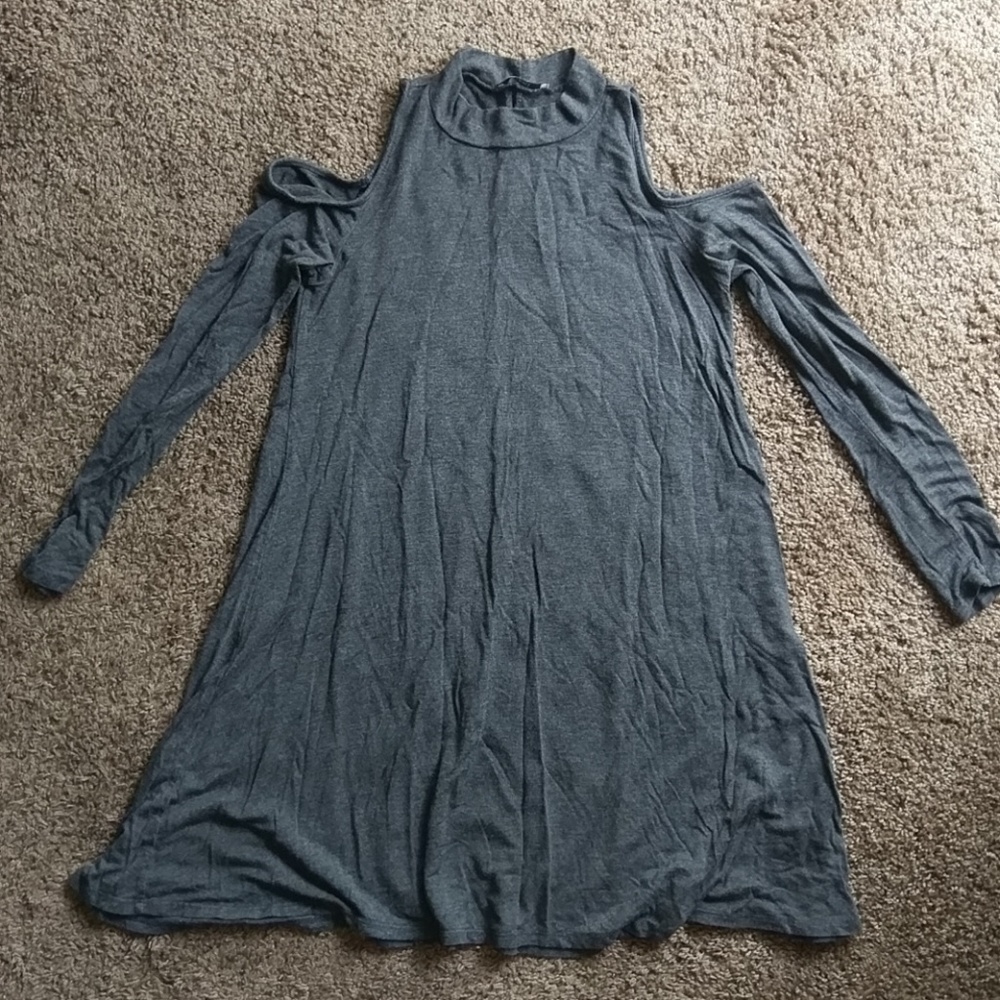 Shoulderless Cotton Dress